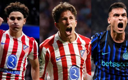La Scaloneta brilló en la Champions: 11 titulares, goles importantes, ausencias por lesión y MVP para Julián Álvarez en Atlético de Madrid