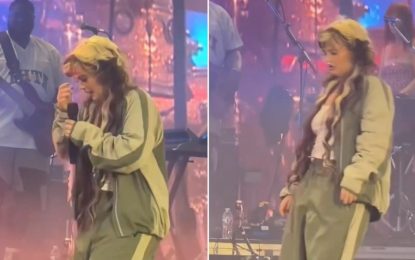 El video del desmayo de Lola Young en pleno show: suspendió toda su gira y no estará en el Lollapalooza Argentina 2026