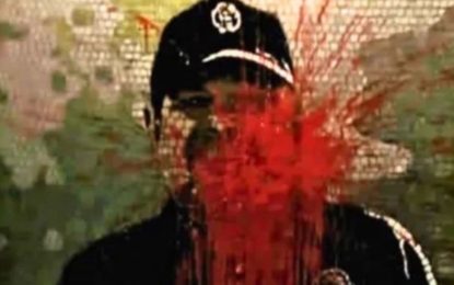 Vandalizaron un mural de Maradona en la cancha de Gimnasia, a dos semanas del clásico con Estudiantes: el video del vergonzoso ataque