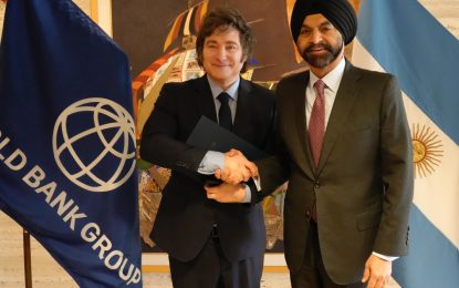 El Banco Mundial destacó la baja de la inflación, pero cree que la economía crecerá menos