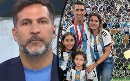 Toti Pasman y otro picante cruce con el campeón del mundo Ángel Di María: «Sé que en algún momento te voy a terminar cruzando…»