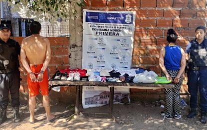 Detienen a una pareja por el crimen de un almacenero en Moreno: lo mataron para robarle un salame, cepillos de dientes y champú