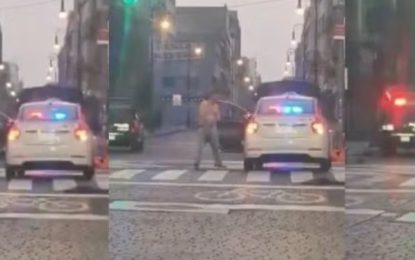 Navidad fatal: un taxista sintió “animales en su cuerpo”, pidió ayuda de forma desesperada y terminó chocando contra una palmera