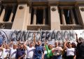 En la previa al Día del Trabajador, la CGT marcha a Plaza de Mayo y ya imagina un nuevo paro general contra Milei