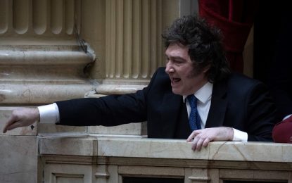 Milei habló de una «transición con efectos colaterales» y volvió a apuntar contra Rocca y Madanes
