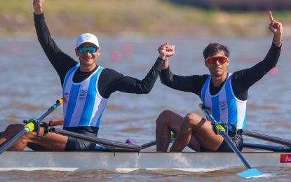 Juegos Suramericanos Santa Fe 2026: el remo sumó cuatro medallas en un día y todavía va por más en Laguna Setúbal