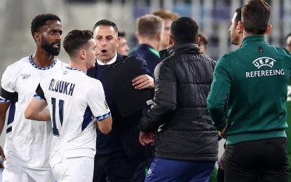 Irlanda e Israel igualaron en otro partido de alta tensión por la Liga de Naciones: los futbolistas no se saludaron y estuvieron a punto de pelearse en el túnel