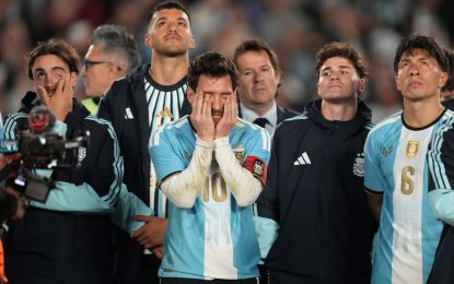 Despedida de Messi: River y la productora contratada por la AFA se culpan por las fallas en el Monumental