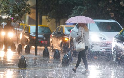 Se adelantó la alerta por tormentas en el AMBA: podrían caer hasta 70 milímetros en pocas horas