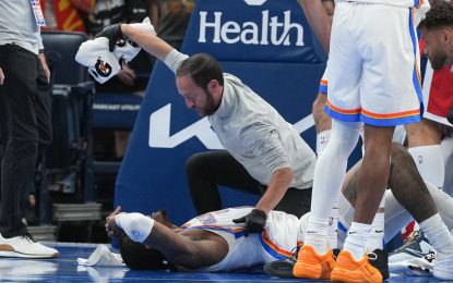 La escalofriante lesión de Jalen Williams que conmovió a la NBA y dejó en shock a sus compañeros de Oklahoma City