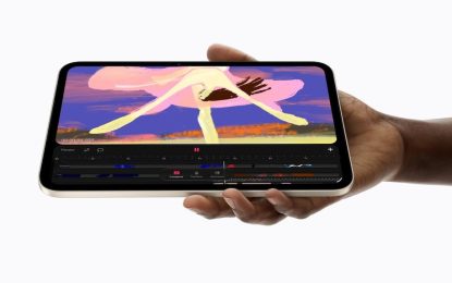 Apple presentó un nuevo iPad mini con pantalla OLED y resistencia al agua