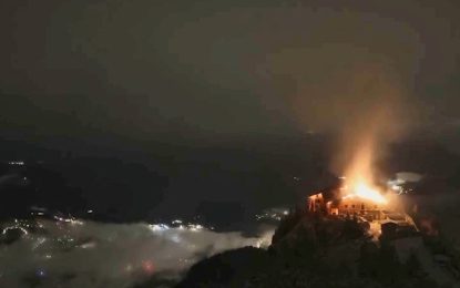 Se incendió el Nido del Águila, el histórico refugio de Hitler en los Alpes bávaros: hay un detenido