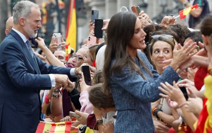 Los reyes de España visitaron Ceuta por primera vez, para calmar la tensión tras la crisis migratoria