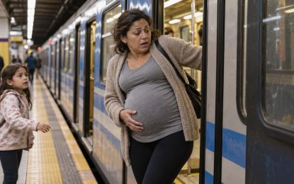 Confirman una indemnización a una pasajera embarazada que cayó al bajar del subte