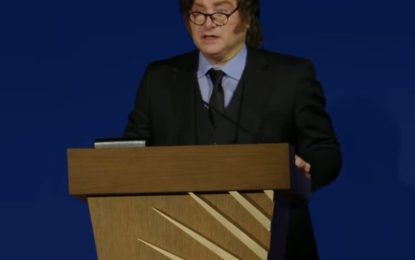 Milei recibió en Washington el premio “Campeón mundial de la libre empresa” y prometió que la Argentina será “el país más libre del planeta”