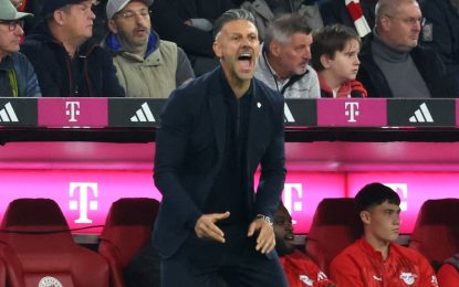 Paliza para Demichelis: su Leipzig perdió 6-1 con el Bayern Múnich, la peor derrota de su carrera como DT