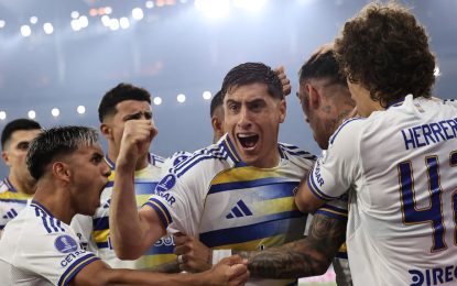 Boca le ganó 3-1 a Vasco da Gama en el Maracaná y es finalista de la Copa Sudamericana