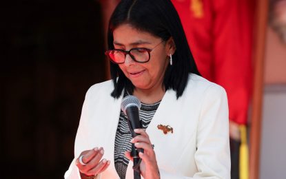 Delcy Rodríguez prometió elecciones en Venezuela, pero no fijó una fecha