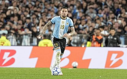 Otamendi también se despidió de la Selección: hizo un gol ante Benín y se fue ovacionado